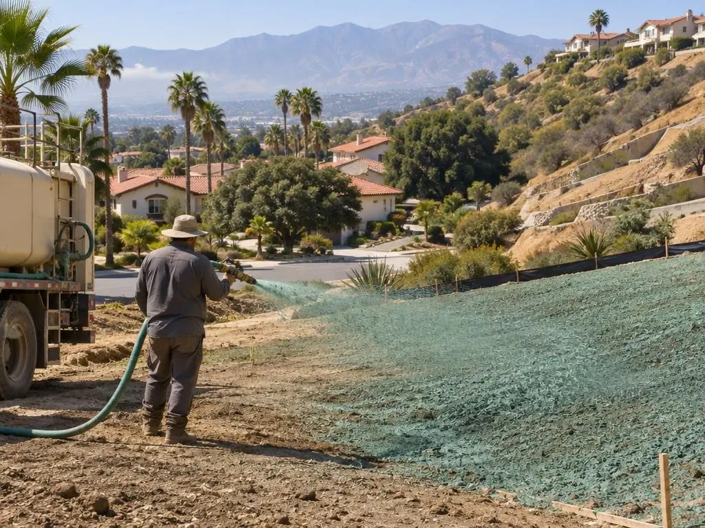 Commercial Hydroseeding in Los Angeles, CA