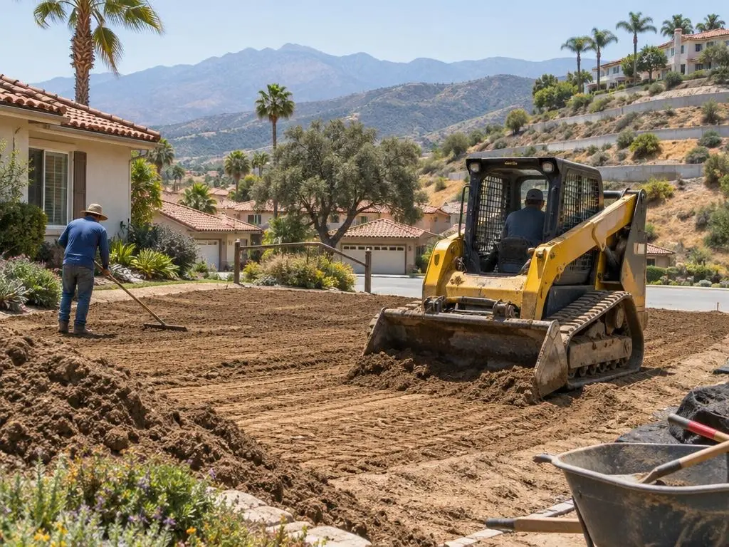 Grading, Topsoil & Dirt Work in Los Angeles, CA