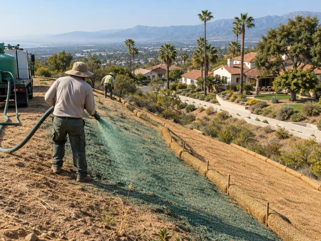 Hillside Erosion Control in Los Angeles, CA
