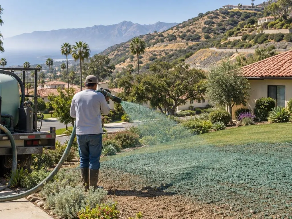 New Lawn Hydroseeding in Los Angeles, CA